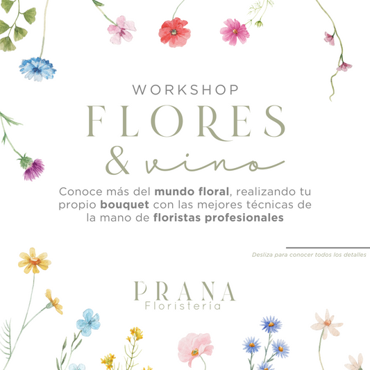 WorkShop Flores y Vino